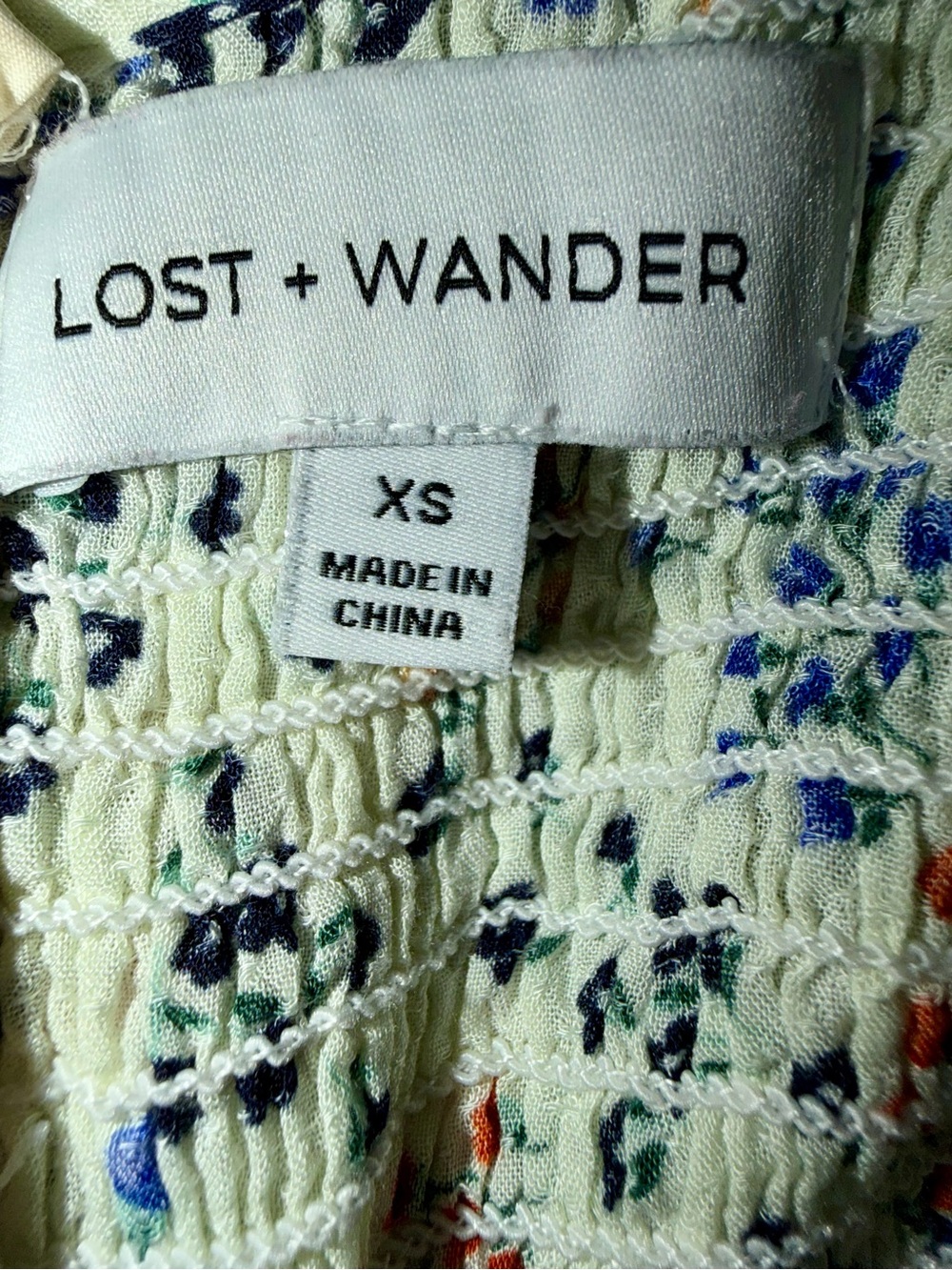 Lost + Wander Blossom & Bloom Claire Dress Size XS - Picture 5 of 5